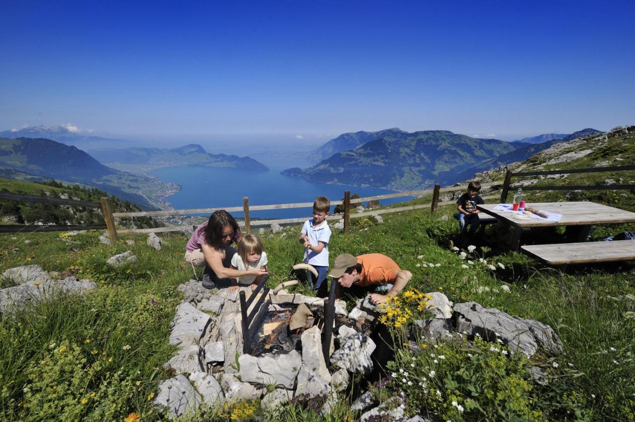 Ferienwohnung Ob Vierwaldsaettersee Isenthal Exterior foto